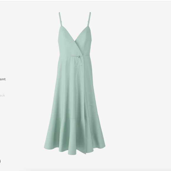 green emerald velvet dress Fame & Partners ARYA